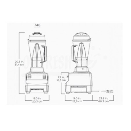 Blender Drink Machine 2 speed VITAMIX