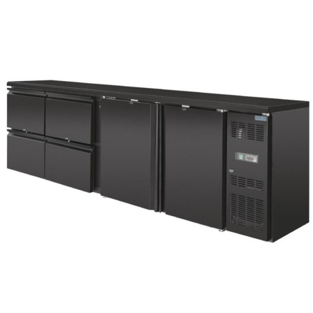 Arrière-bar réfrigéré (portes + tiroirs) 698 litres POLAR Arrière-bar réfrigéré (portes + tiroirs) 698 litres POLAR