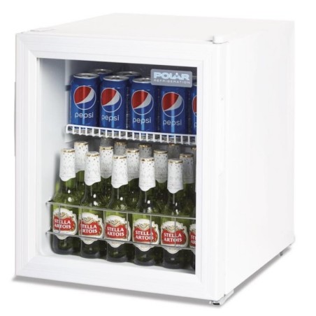 Vitrine à boissons de comptoir 46 litres POLAR Vitrine à boissons de comptoir 46 litres POLAR