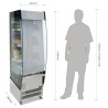 Vitrine réfrigérée libre service petite largeur POLAR Vitrine réfrigérée libre service petite largeur POLAR