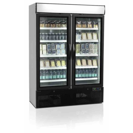 Armoire réfrigérée porte vitrée 1150 litres TEFCOLD Armoire réfrigérée porte vitrée 1150 litres TEFCOLD