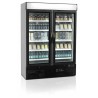 Armoire réfrigérée porte vitrée 1150 litres TEFCOLD Armoire réfrigérée porte vitrée 1150 litres TEFCOLD