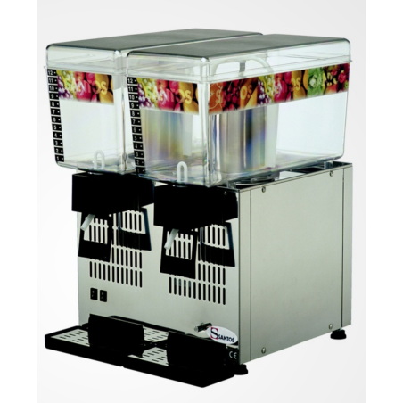 Distributeur boissons réfrigérées 2x12 litres SANTOS