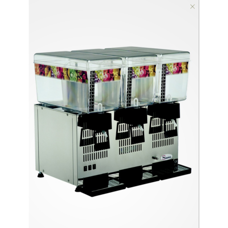 Distributeur boissons réfrigérées 3x12 litres SANTOS