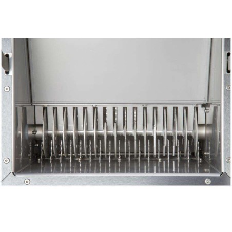 Broyeur à glaçons en inox anthracite gros débit Broyeur à glaçons en inox anthracite gros débit