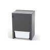 Broyeur à glaçons en inox anthracite gros débit Broyeur à glaçons en inox anthracite gros débit
