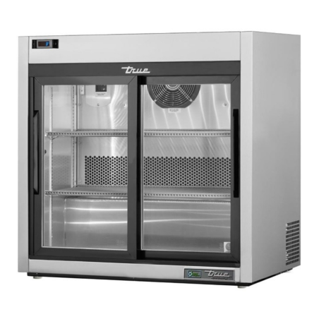 Arrière-bar réfrigéré portes coulissantes 110 litres utiles TRUE Arrière-bar réfrigéré portes coulissantes 110 litres utiles TRUE