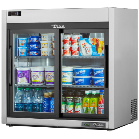 Arrière-bar réfrigéré portes coulissantes 110 litres utiles TRUE Arrière-bar réfrigéré portes coulissantes 110 litres utiles TRUE